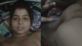 माथे पर सिंदूर लगाई बिहारी भाभी ने यार के लिए बनाया अपना नंगा वीडियो